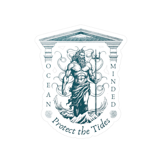 Protect the Tides Water Resistant Vinyl Sticker