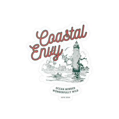 Coastal Envy Water Resistant Vinyl Sticker