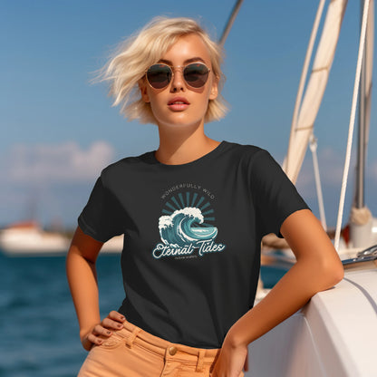 Unisex Eternal Tides Graphic Tee - Sustainable Cotton