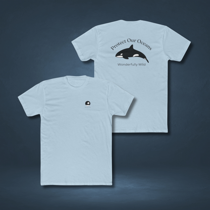 Unisex Orca Graphic Tee - Sustainable Cotton