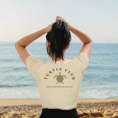 Unisex Sea Turtle Club Graphic Tee - Sustainable Cotton