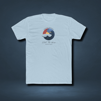 Unisex Catch the Wave Graphic Tee - Sustainable Cotton