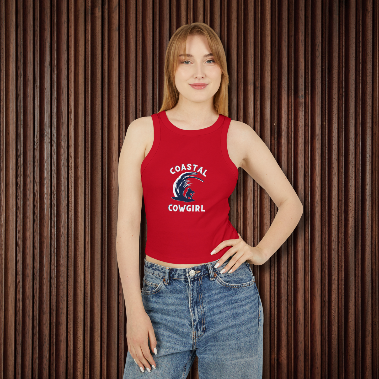 Women's Coastal Cowgirl Graphic Tank Top