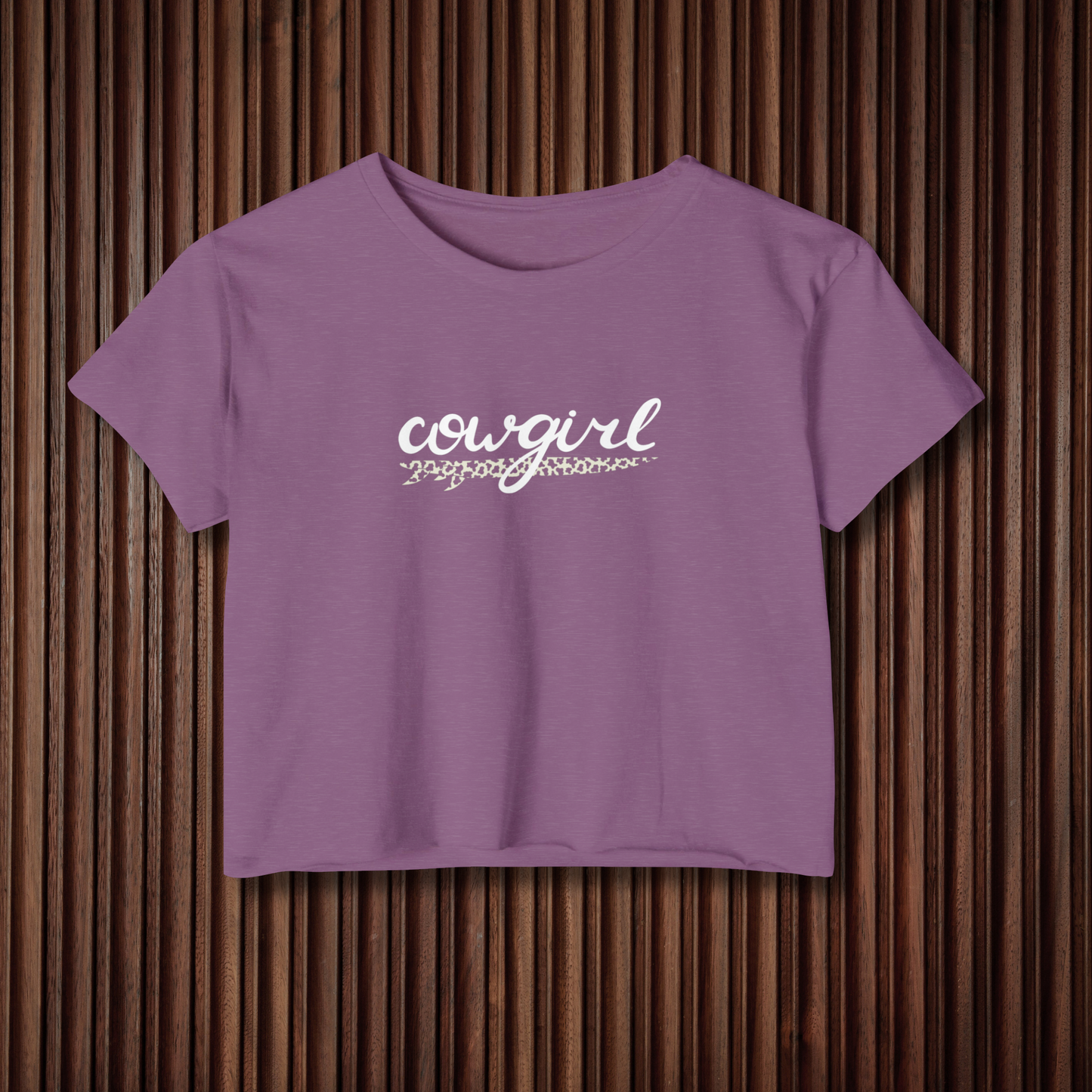 Women's Surfer Cowgirl Graphic Crop Top