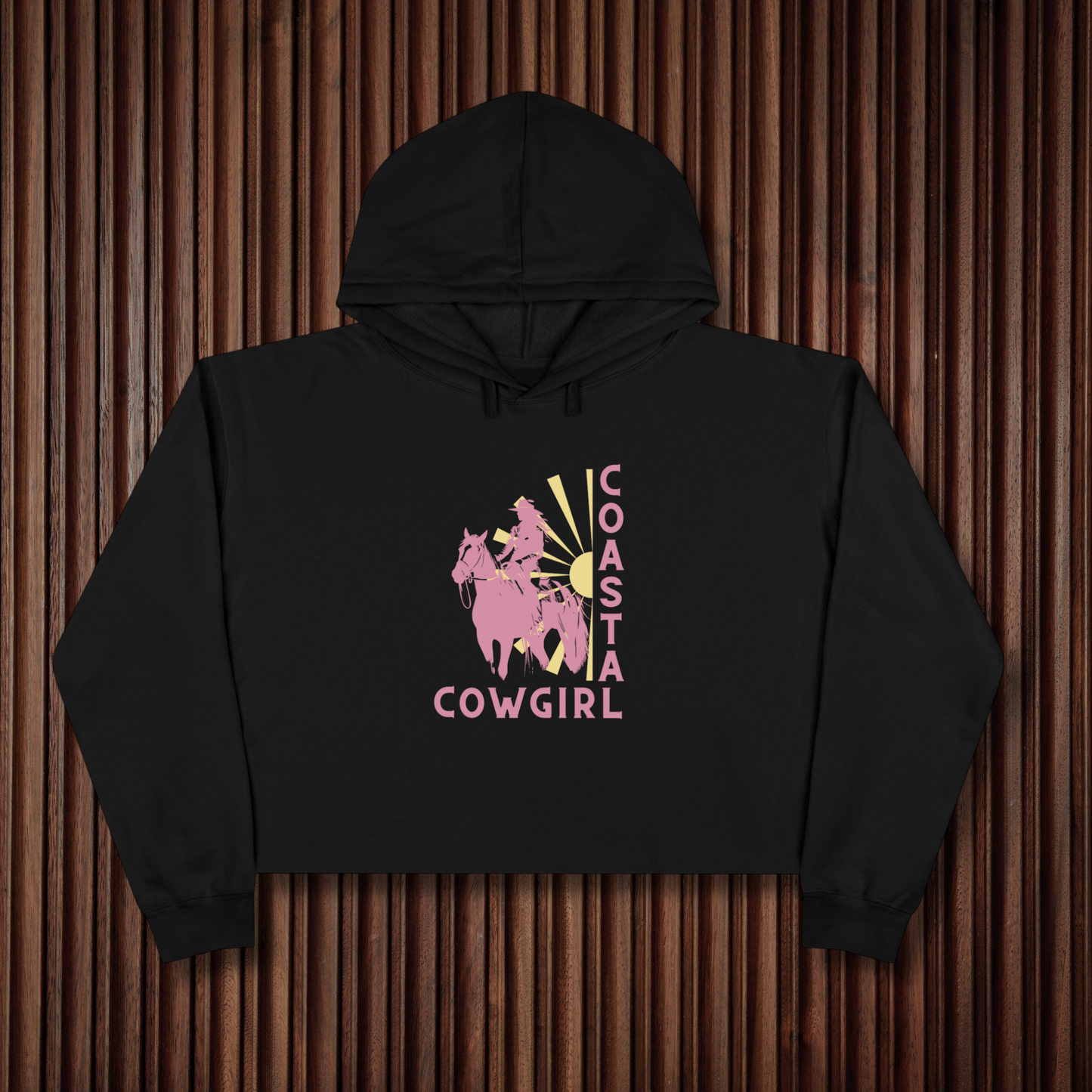 Women's Coastal Rider Graphic Cropped Hoodie