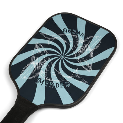 Whale of a Time Wood Pickleball Set