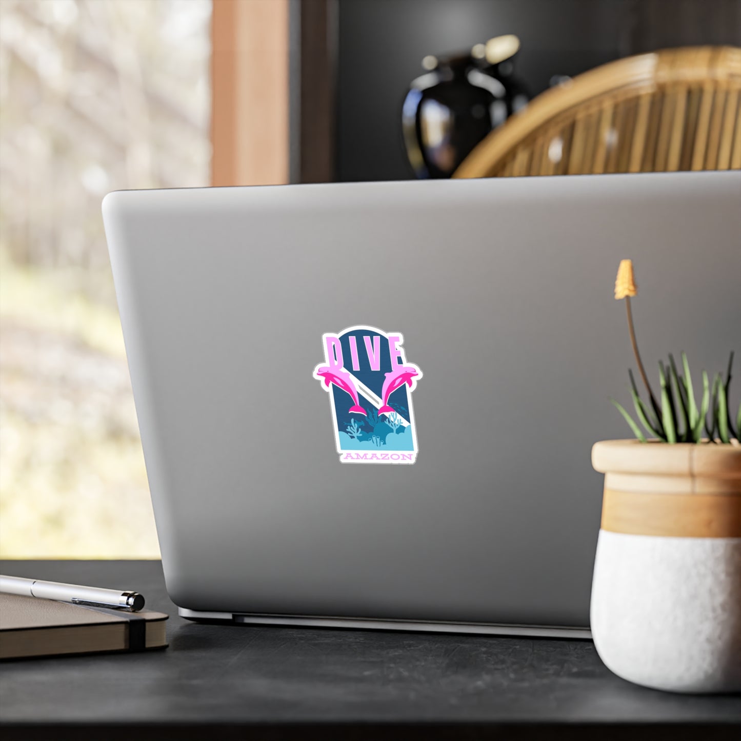 Dive Amazon Water Resistant Vinyl Sticker