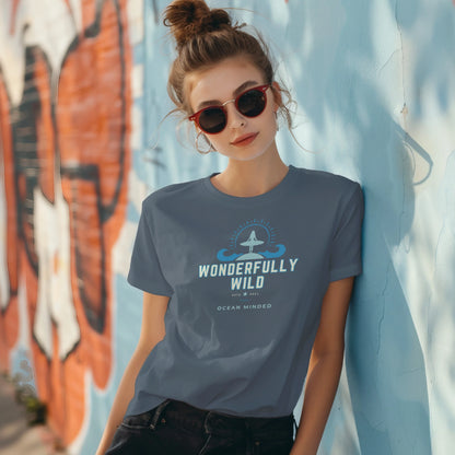 Unisex Wonderfully Wild Graphic Tee - Sustainable Cotton